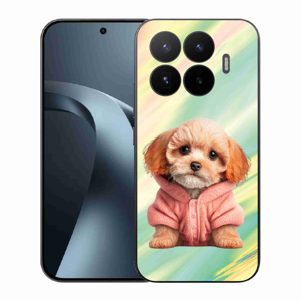 Gél borítás mmCase a Xiaomi 17T-hez - kiskutya pulóverben