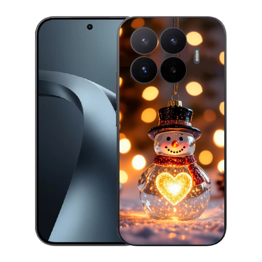 Gél borítás mmCase a Xiaomi 17T-hez - karácsonyi hóember