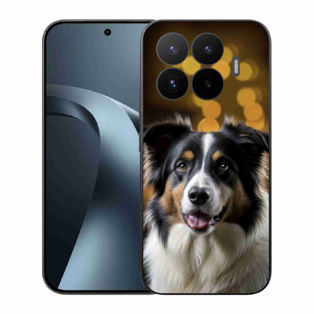 Gél borítás mmCase a Xiaomi 17T-hez - mosolygó ausztrál juhászkutya