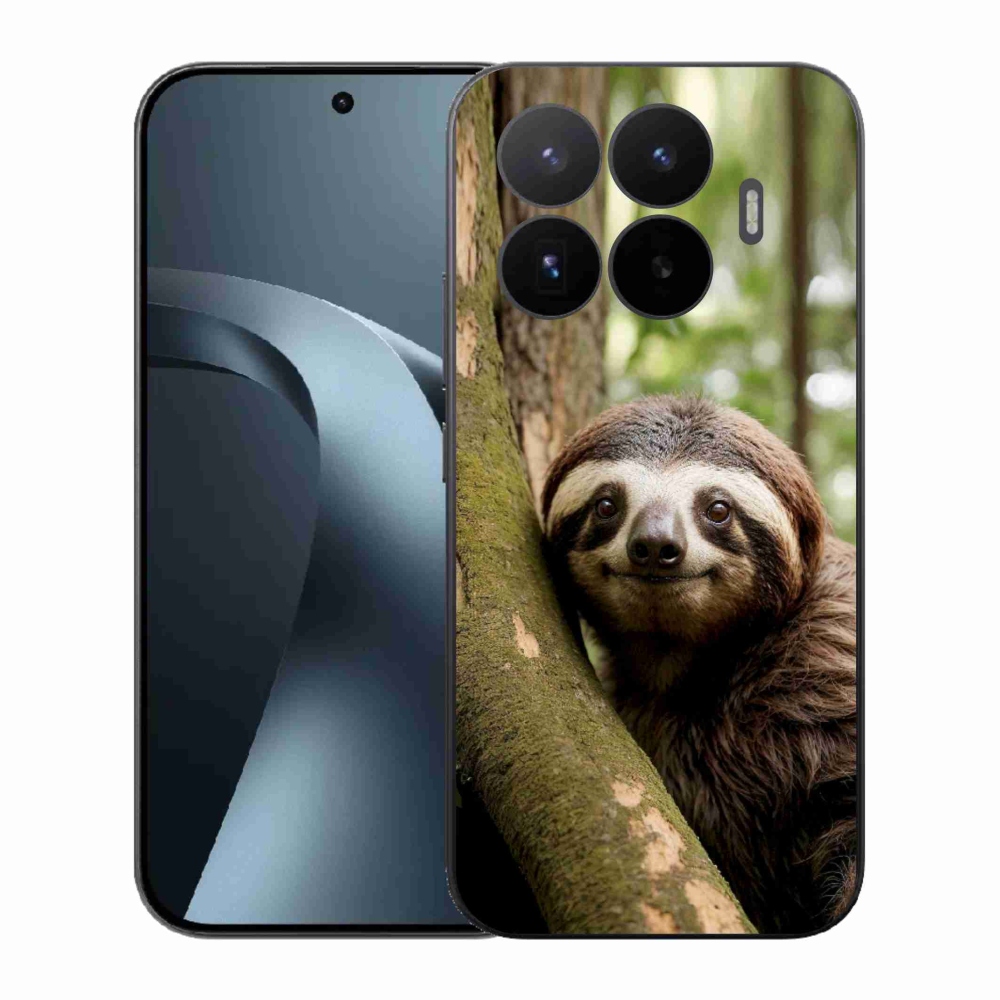 Gél borító mmCase a Xiaomi 17T-hez - mosolygó lajhár