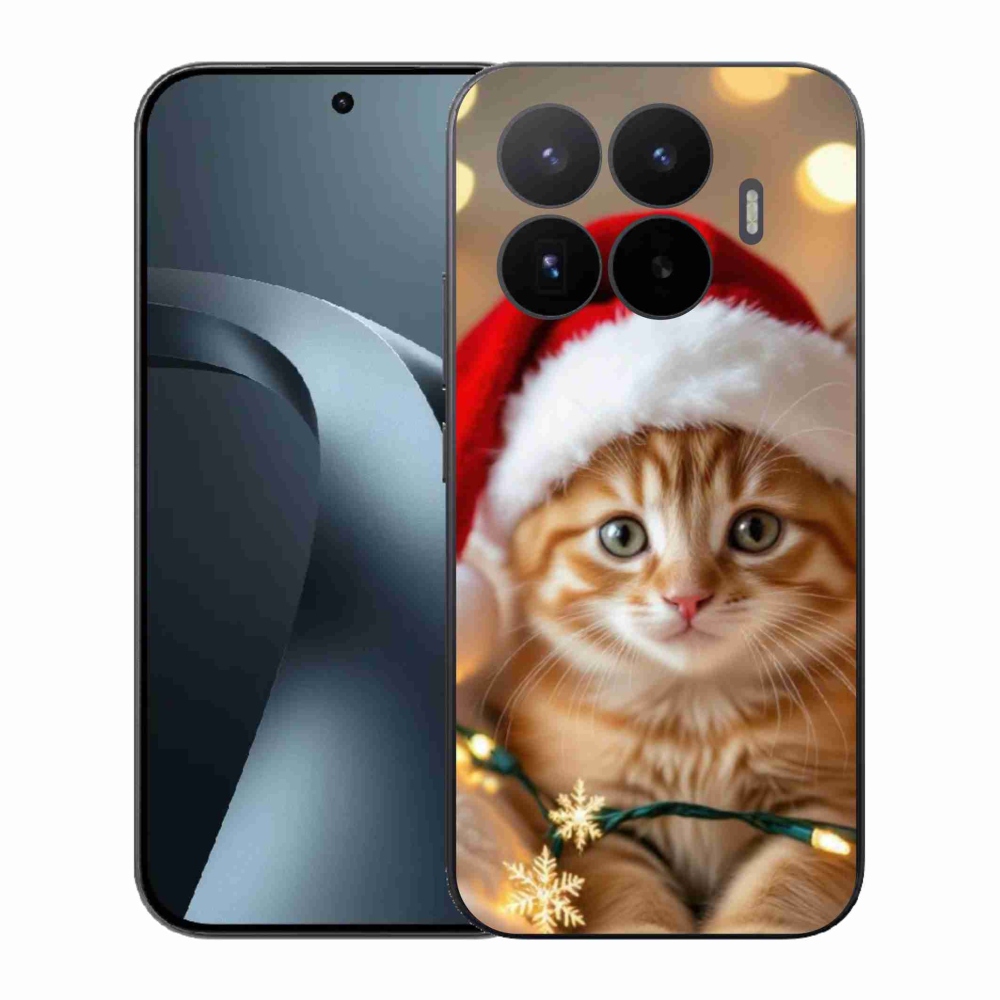 Gél borító mmCase a Xiaomi 17T-hez - Karácsonyi cica