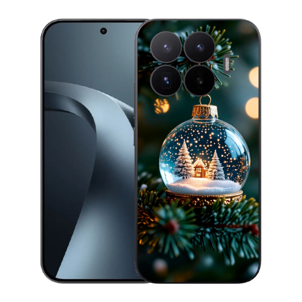 Gél borító mmCase a Xiaomi 17T-hez - Karácsonyi golyók 2