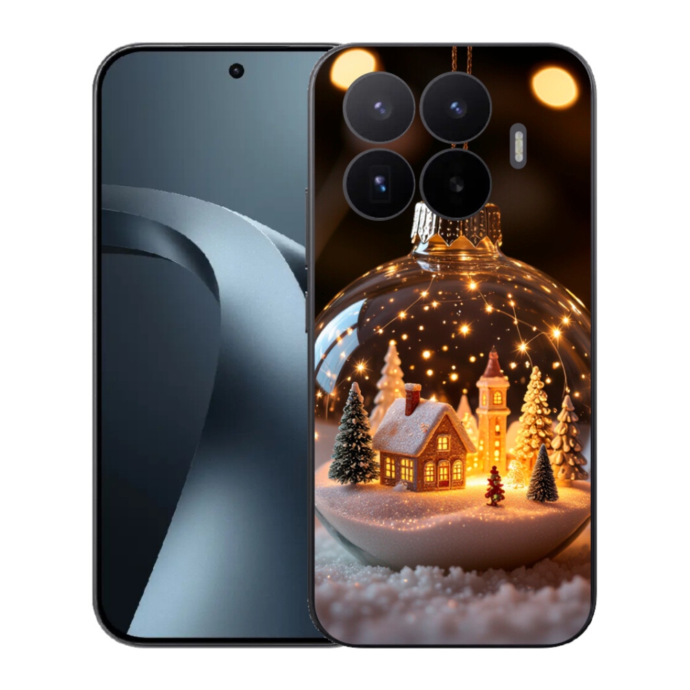 Gél borító mmCase a Xiaomi 17T-hez - Karácsonyi golyók 3
