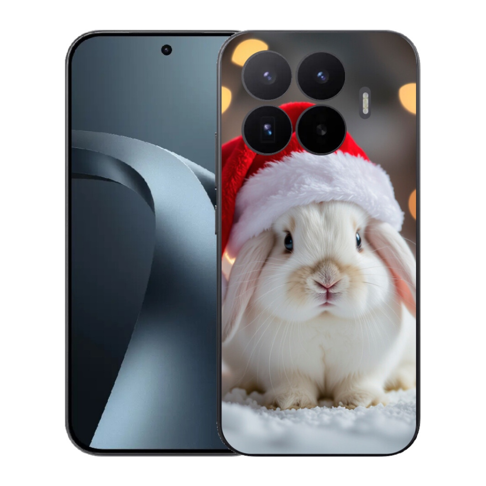 Gél borítás mmCase a Xiaomi 17T-hez - karácsonyi nyúl
