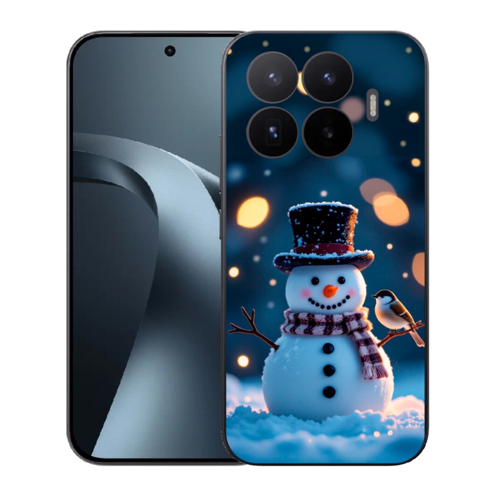 Gél borítás mmCase a Xiaomi 17T-hez - karácsonyi hóember