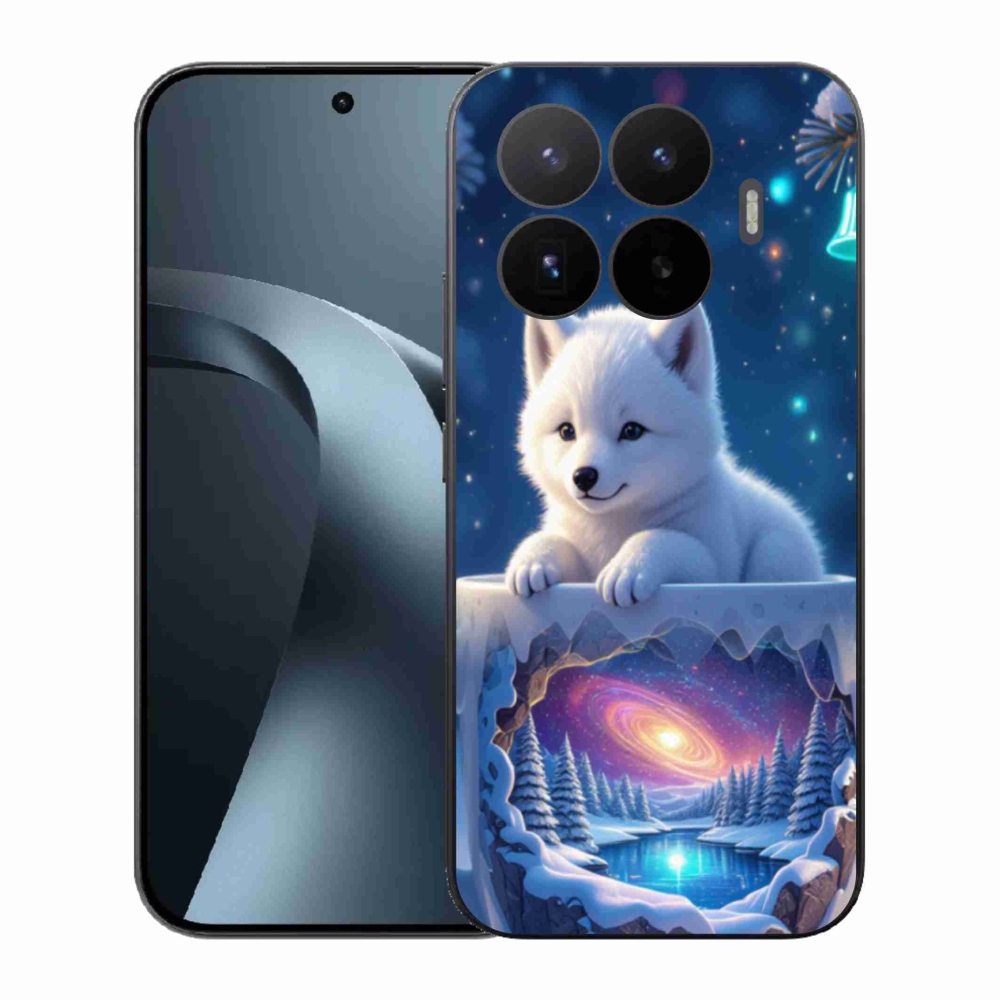 Gél borítás mmCase a Xiaomi 17T-hez - Karácsonyi kölyökkutya