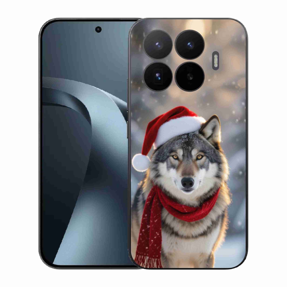 Gél borítás mmCase a Xiaomi 17T-hez - Karácsonyi farkas