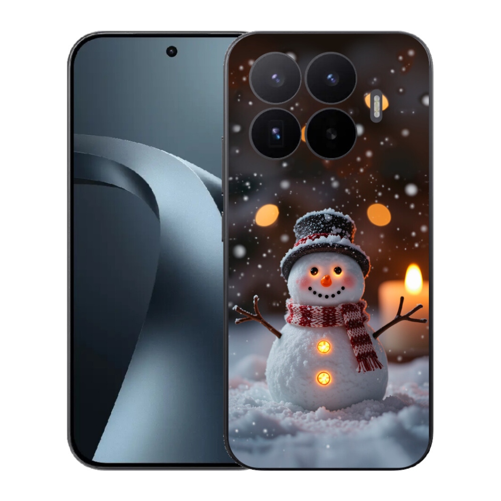 Gél borítás mmCase a Xiaomi 17T-hez - boldog hóember