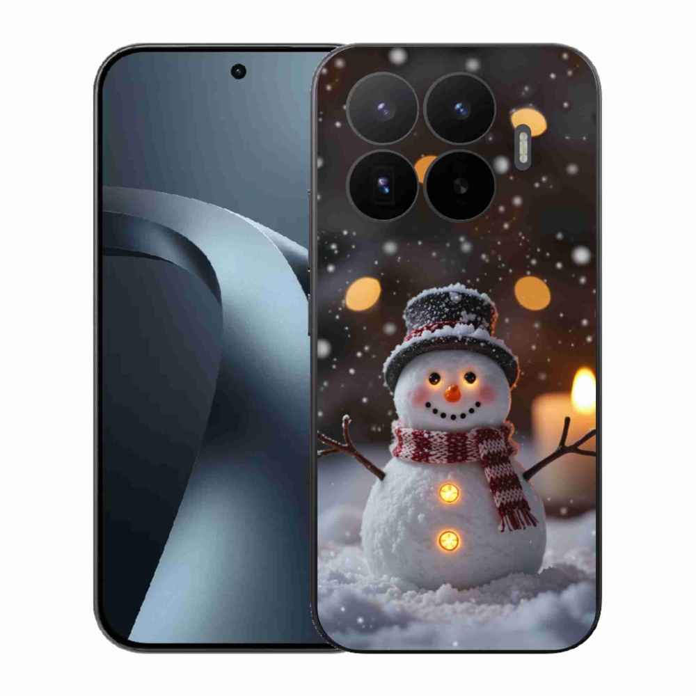 Gél borítás mmCase a Xiaomi 17T-hez - boldog hóember