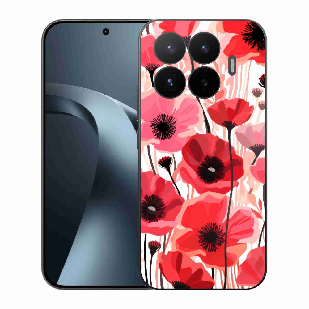 Gél borítás mmCase a Xiaomi 17T-hez - mákos 1