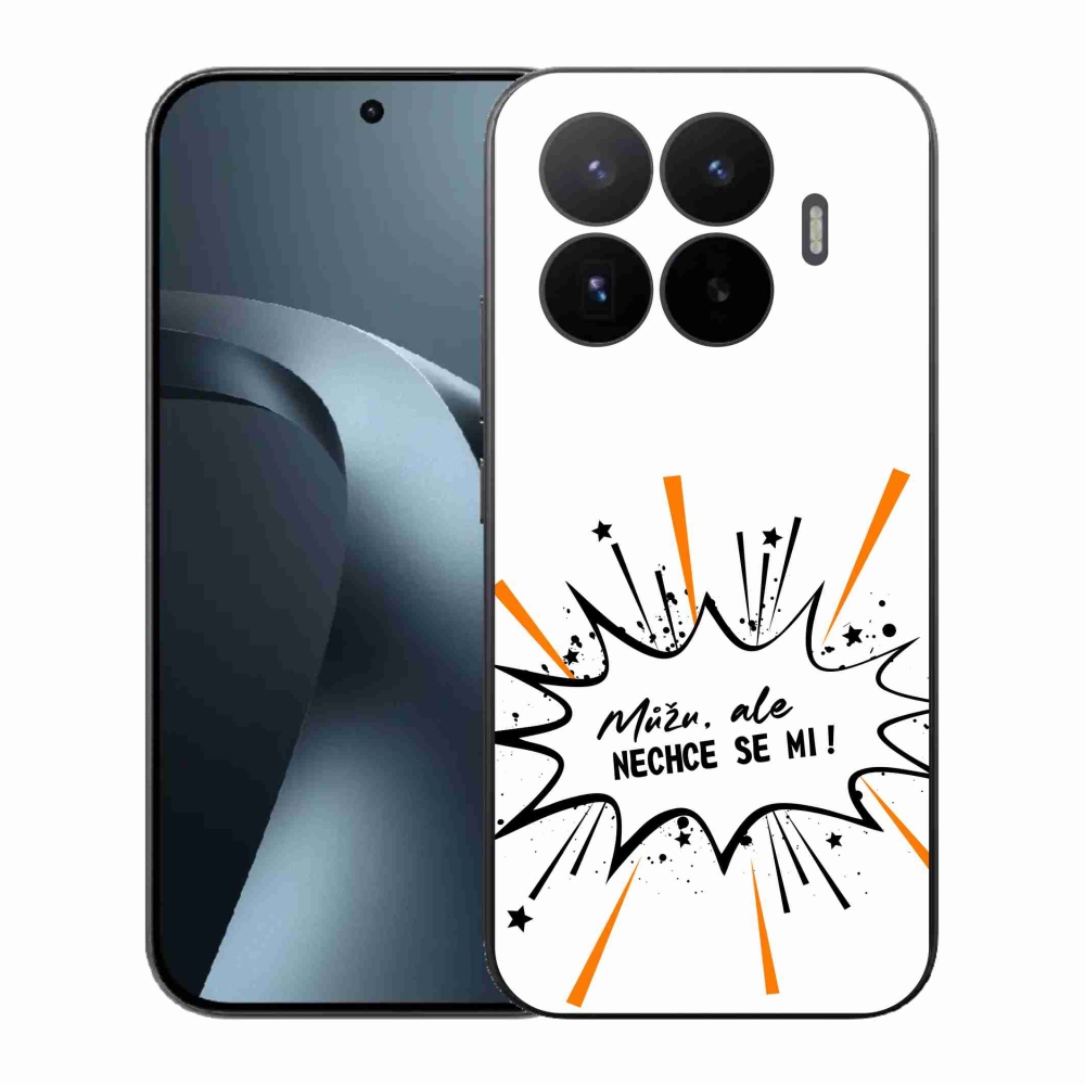 Gél borító mmCase a Xiaomi 17T-hez - vicces szöveg 11 fehér háttérrel