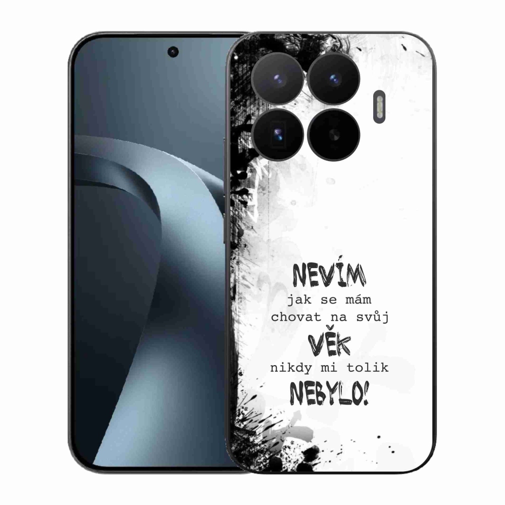 Gél borító mmCase a Xiaomi 17T-hez - vicces szöveg 14 fehér háttérrel