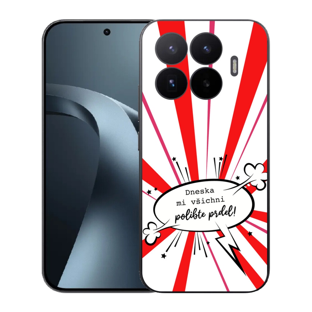 Gél borító mmCase a Xiaomi 17T-hez - vicces szöveg 15 fehér háttérrel