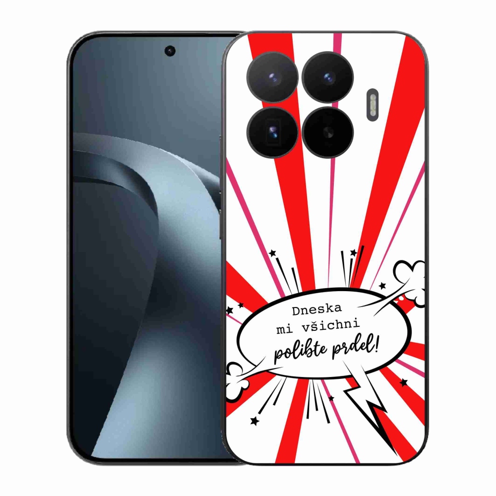 Gél borító mmCase a Xiaomi 17T-hez - vicces szöveg 15 fehér háttérrel