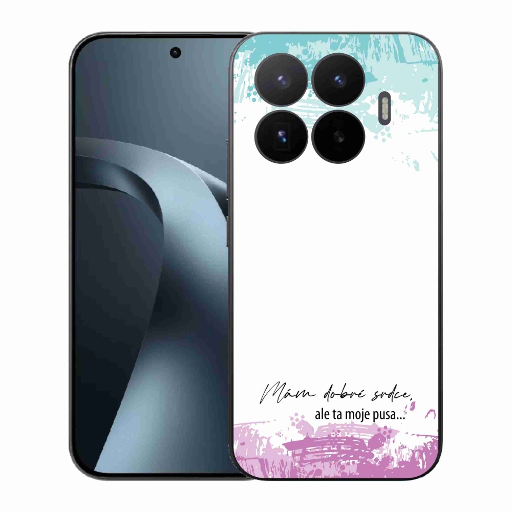 Gél borító mmCase a Xiaomi 17T-hez - vicces szöveg 3 fehér háttérrel