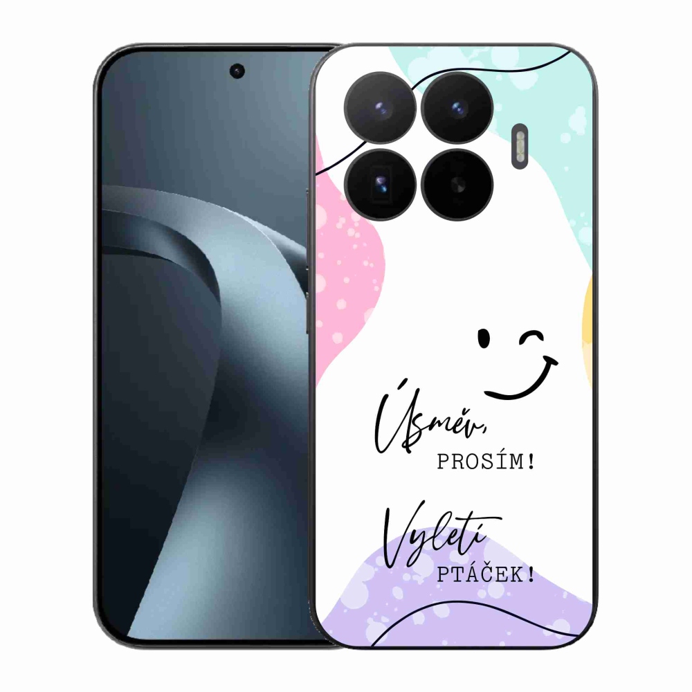Gél borító mmCase a Xiaomi 17T-hez - vicces szöveg 4 fehér háttérrel