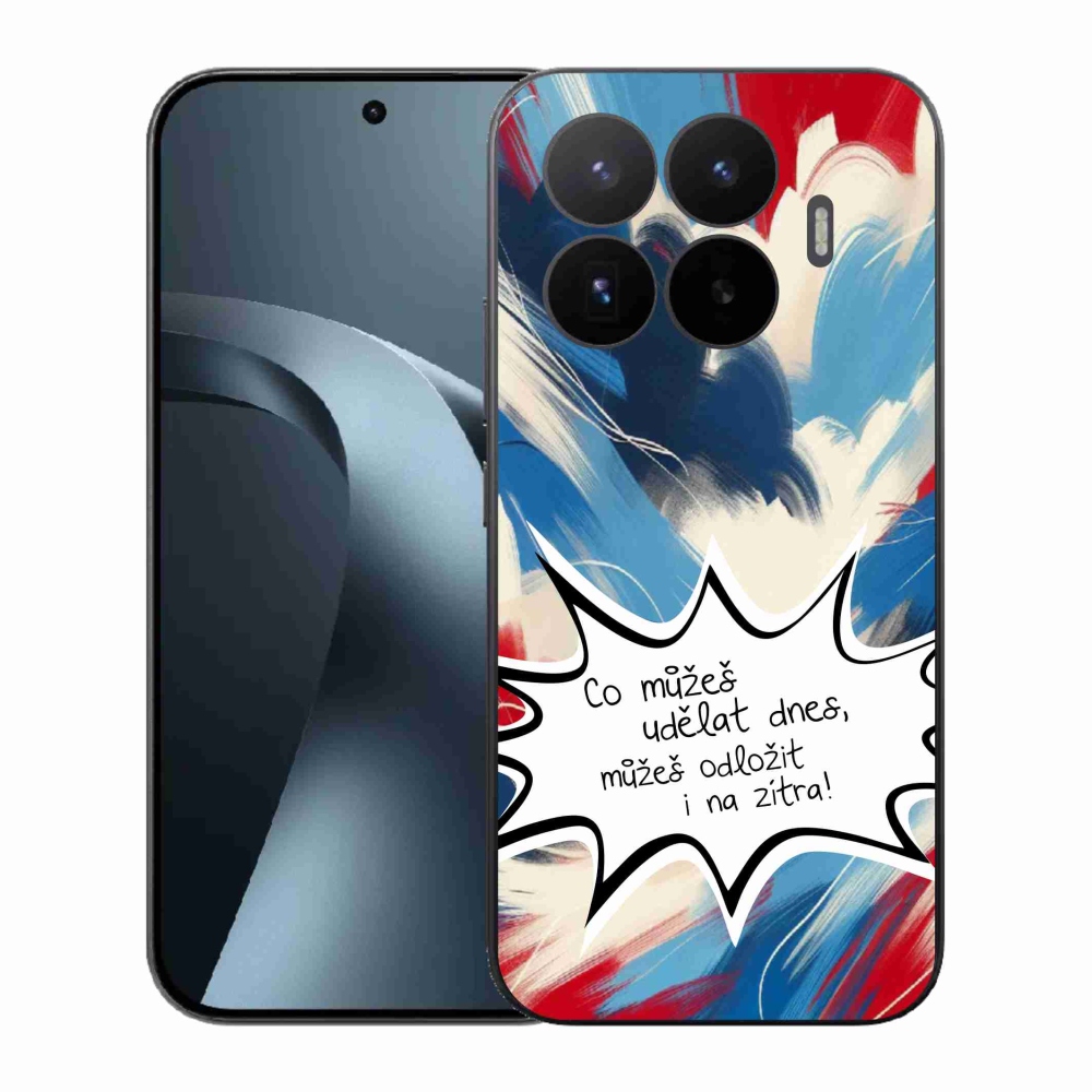 Gél borító mmCase a Xiaomi 17T-hez - vicces szöveg 9 fehér háttérrel