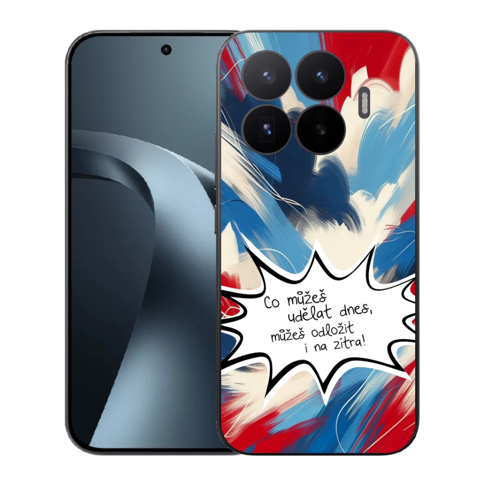 Gél borító mmCase a Xiaomi 17T-hez - vicces szöveg 9 fehér háttérrel
