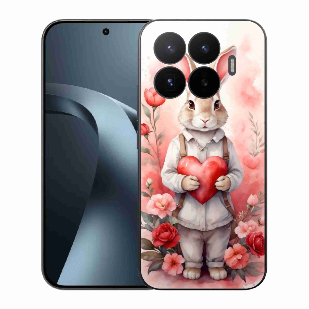 Gél borító mmCase a Xiaomi 17T-hez - nyúl szívvel