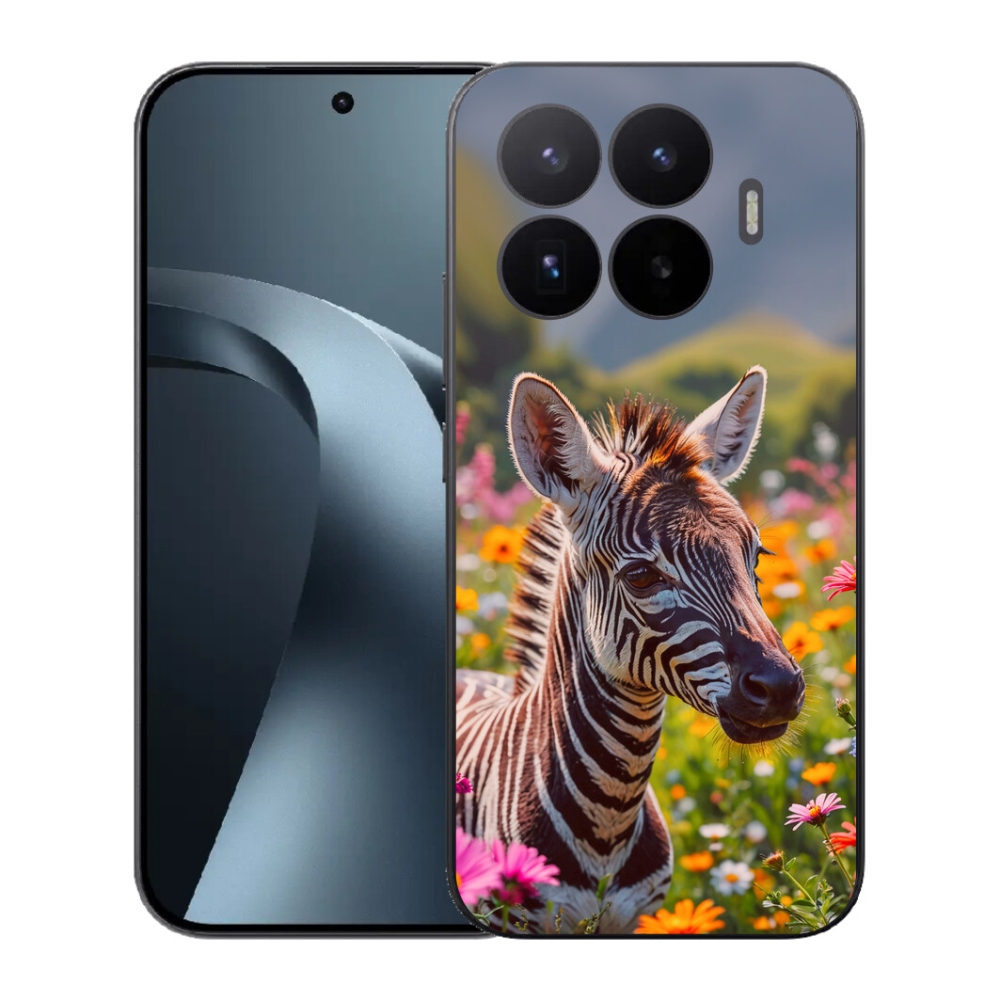 Gél borító mmCase a Xiaomi 17T-hez - zebra a réten