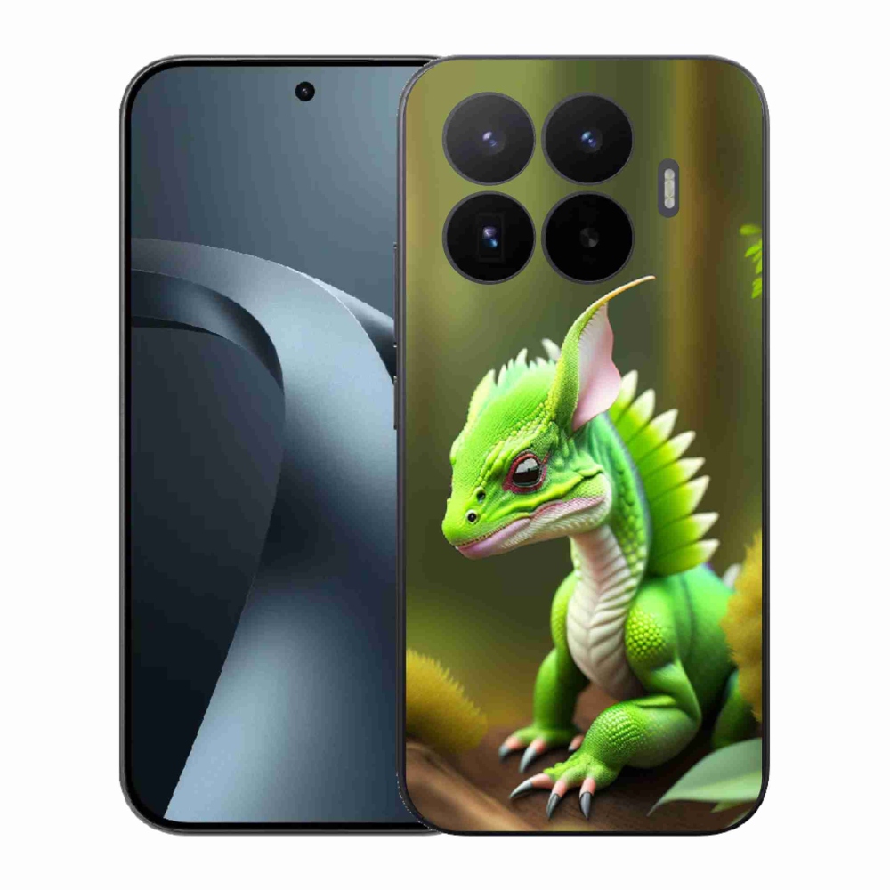 Gél borítás mmCase a Xiaomi 17T-hez - zöld sárkány