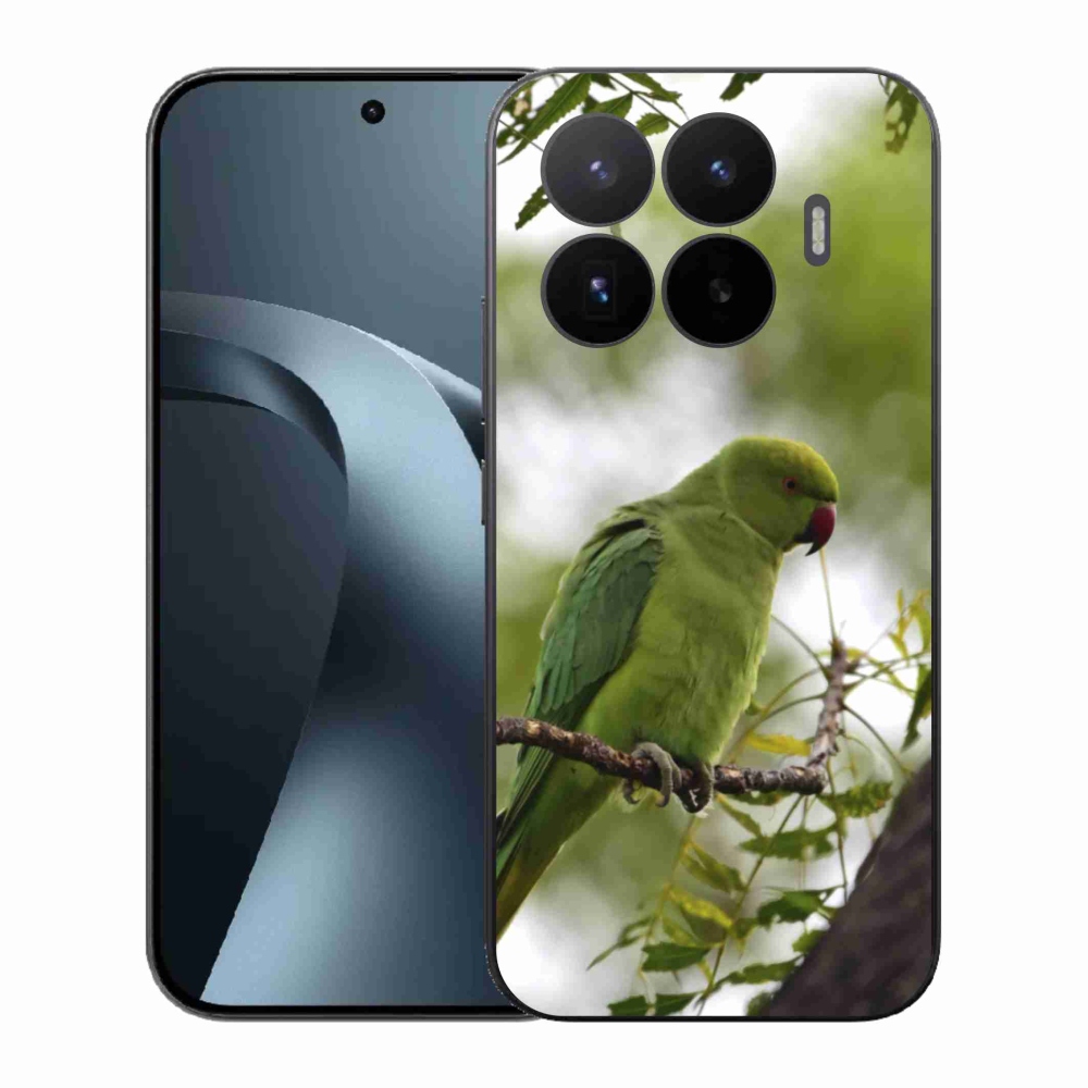 Gél borítás mmCase a Xiaomi 17T-hez - zöld papagáj