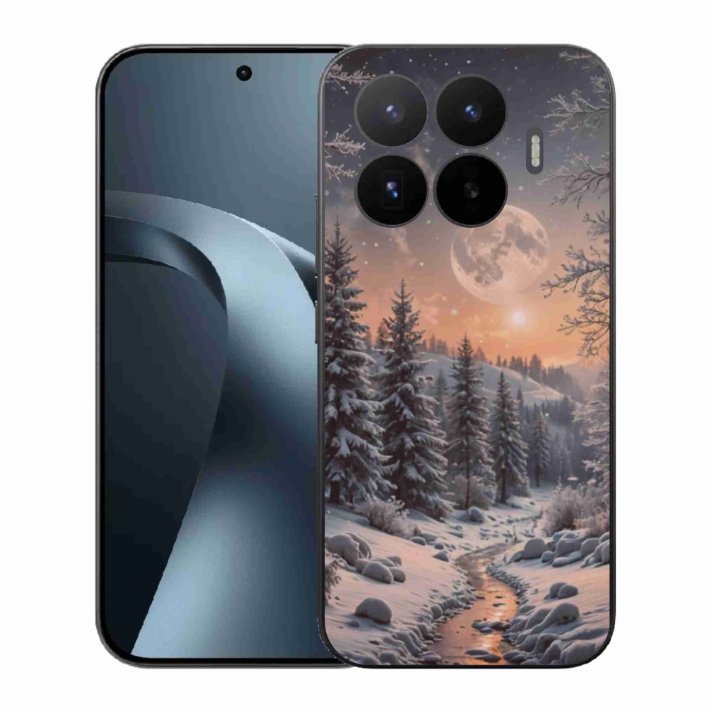 Gél borító mmCase a Xiaomi 17T-hez - téli táj 2