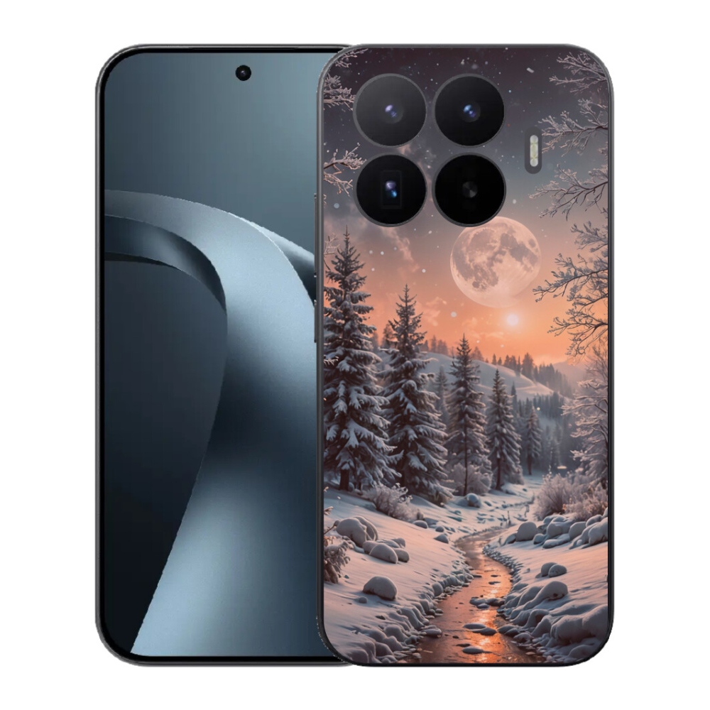 Gél borító mmCase a Xiaomi 17T-hez - téli táj 2
