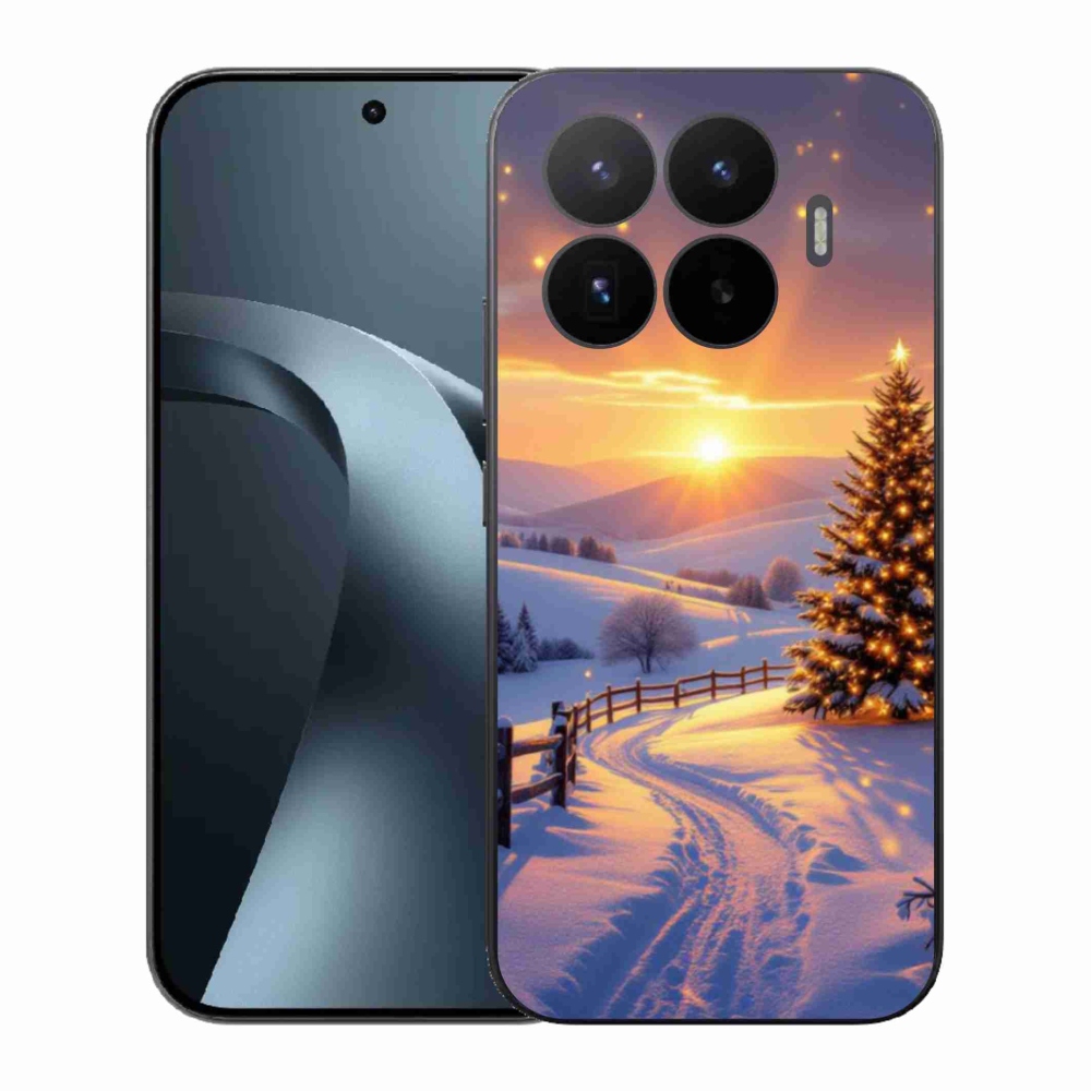 Gél borító mmCase a Xiaomi 17T számára - téli tájkép