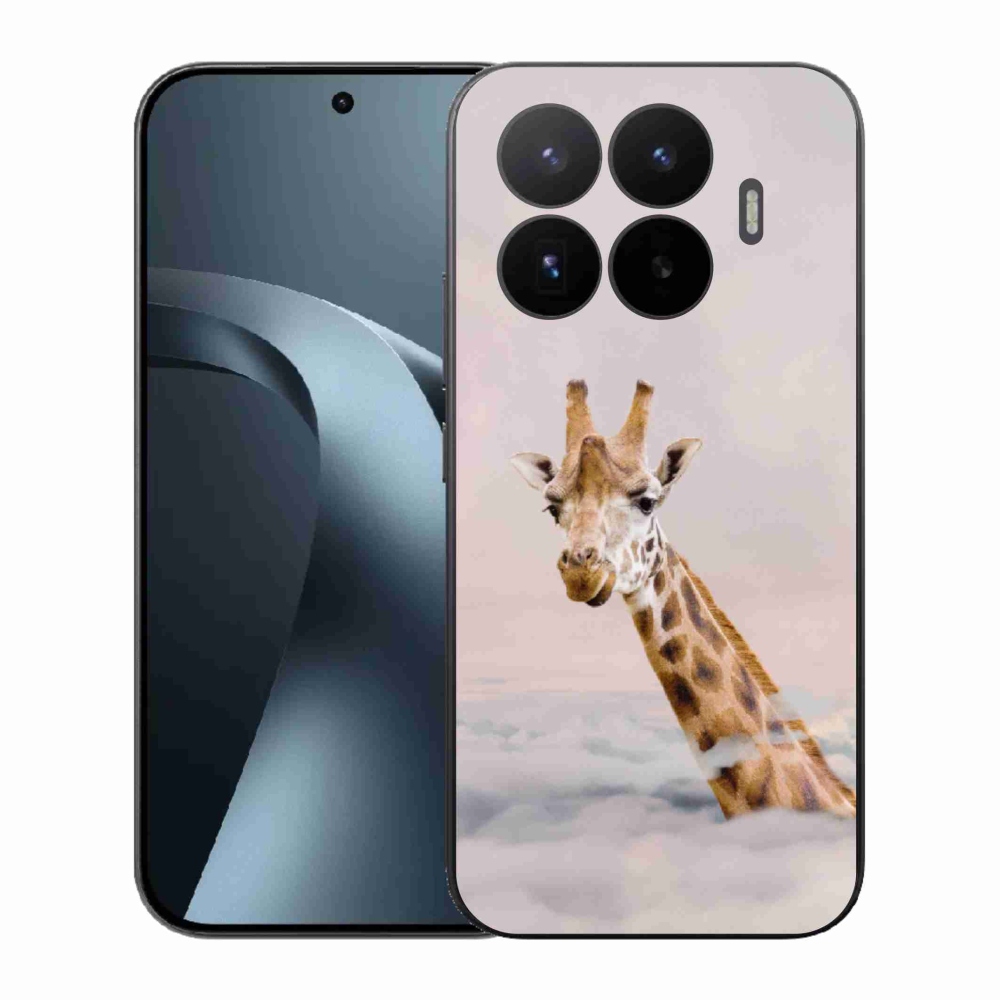 Gél borító mmCase a Xiaomi 17T-hez - zsiráf a felhőkben