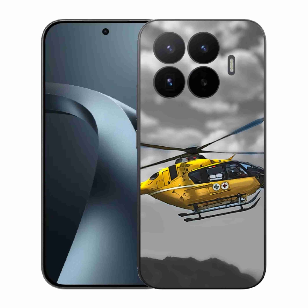 Gél borítás mmCase a Xiaomi 17T-hez - sárga helikopter