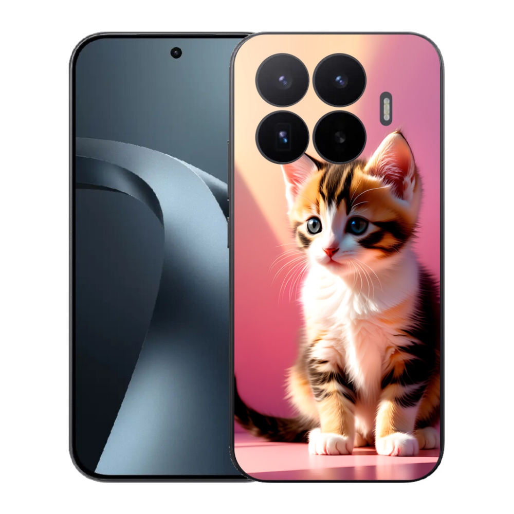 Gél borítás mmCase a Xiaomi 17T-hez - kíváncsi cica 2