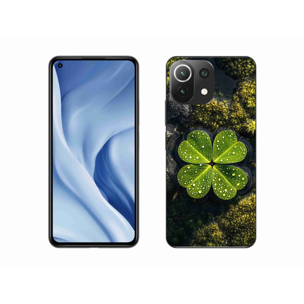Gél borítás mmCase a Xiaomi MI 11 Lite/5G készülékhez - négylevelű lóhere