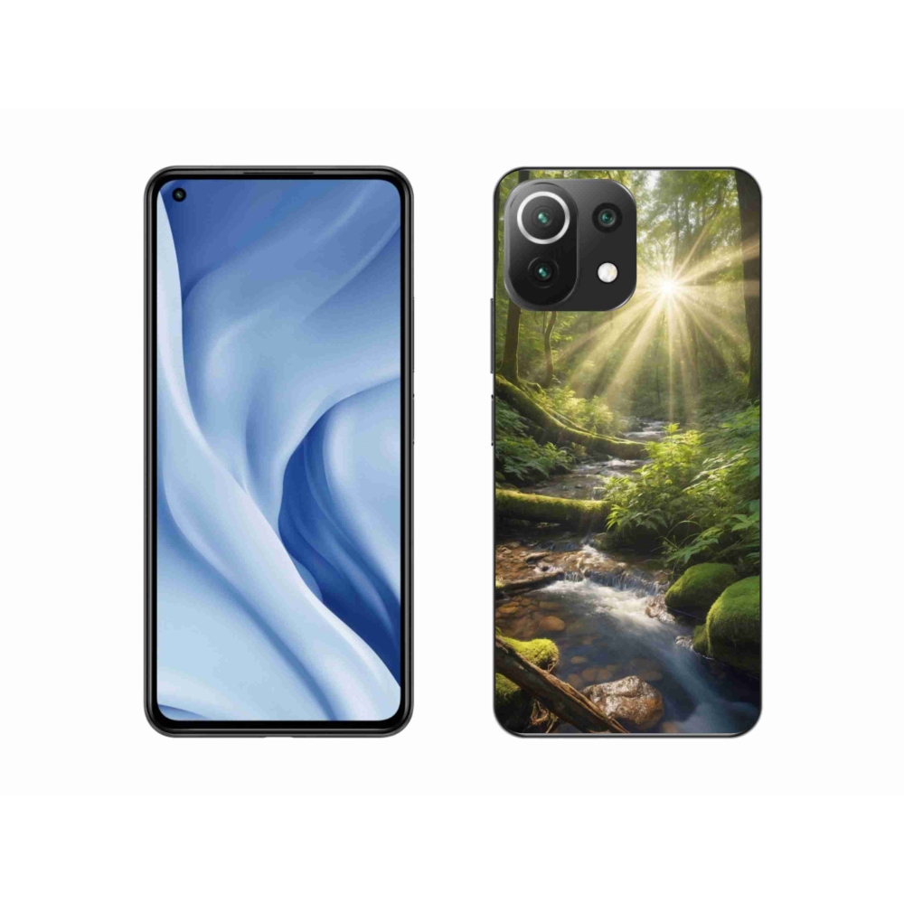 Gél borítás mmCase a Xiaomi MI 11 Lite/5G számára - az erdő mélysége