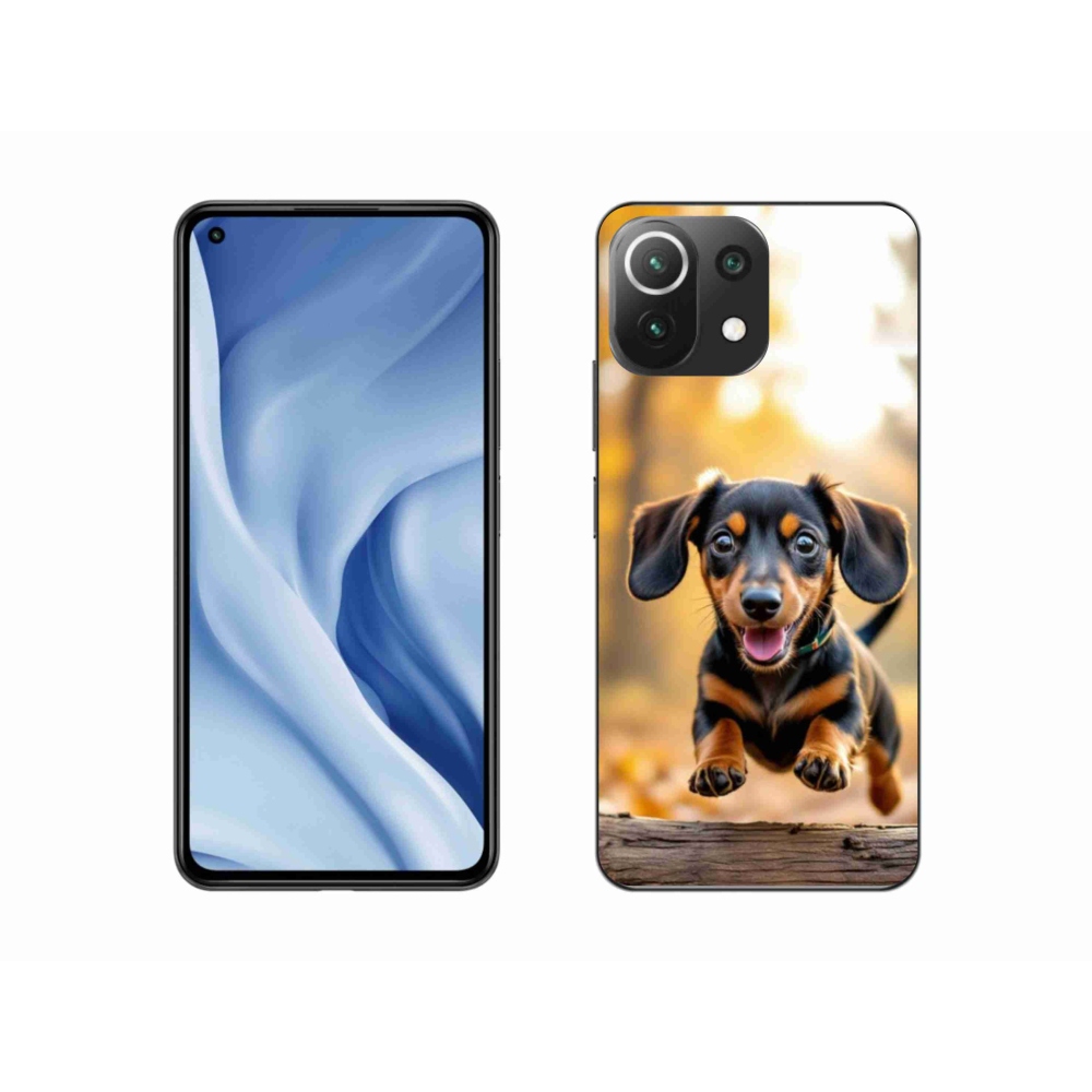 Gél borítás mmCase a Xiaomi MI 11 Lite/5G készülékhez - borz 2