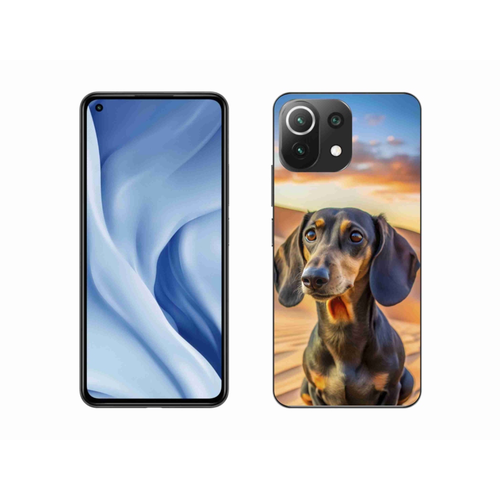 Gél borítás mmCase a Xiaomi MI 11 Lite/5G készülékhez - borz 3