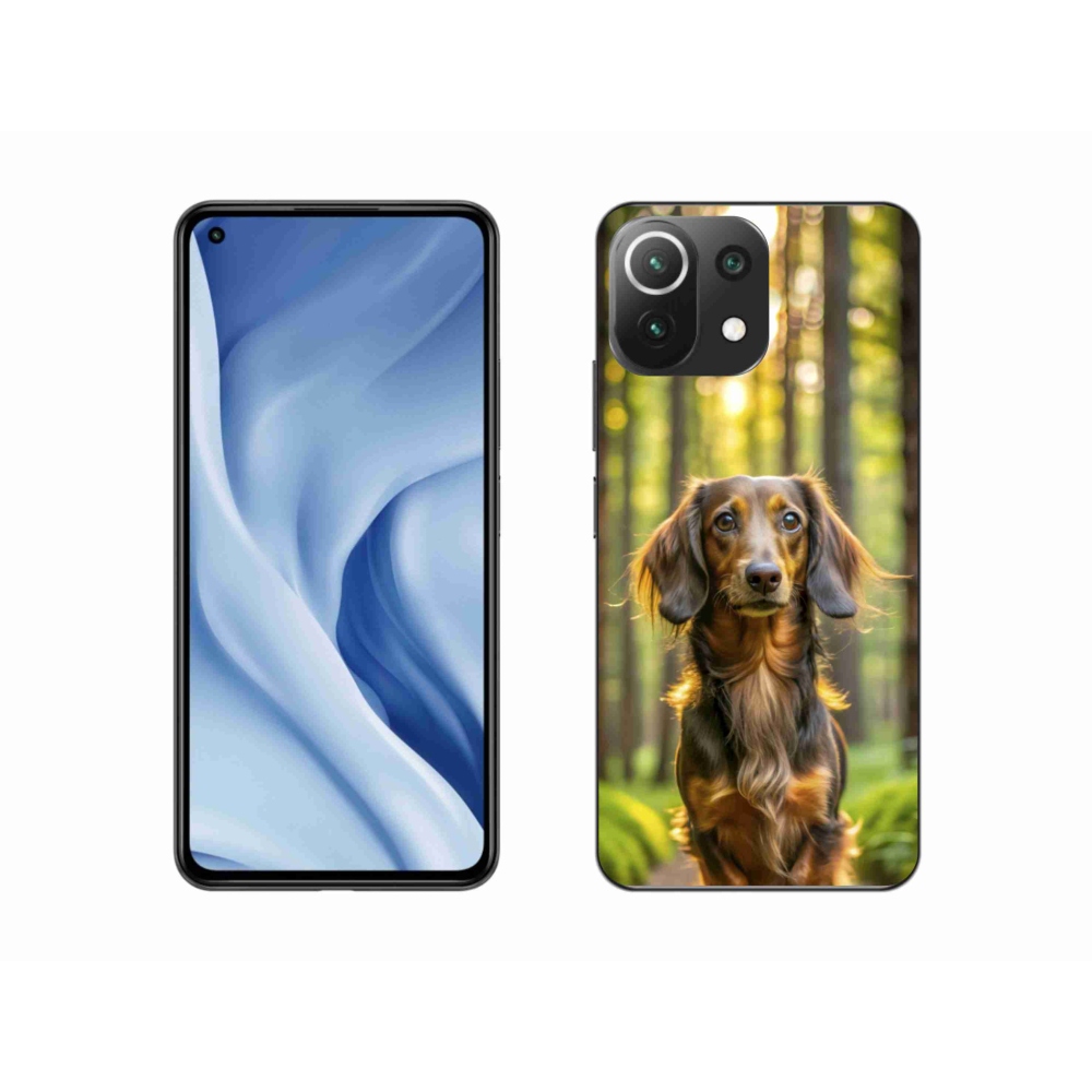 Gél borítás mmCase a Xiaomi MI 11 Lite/5G-hez - tacskó 4