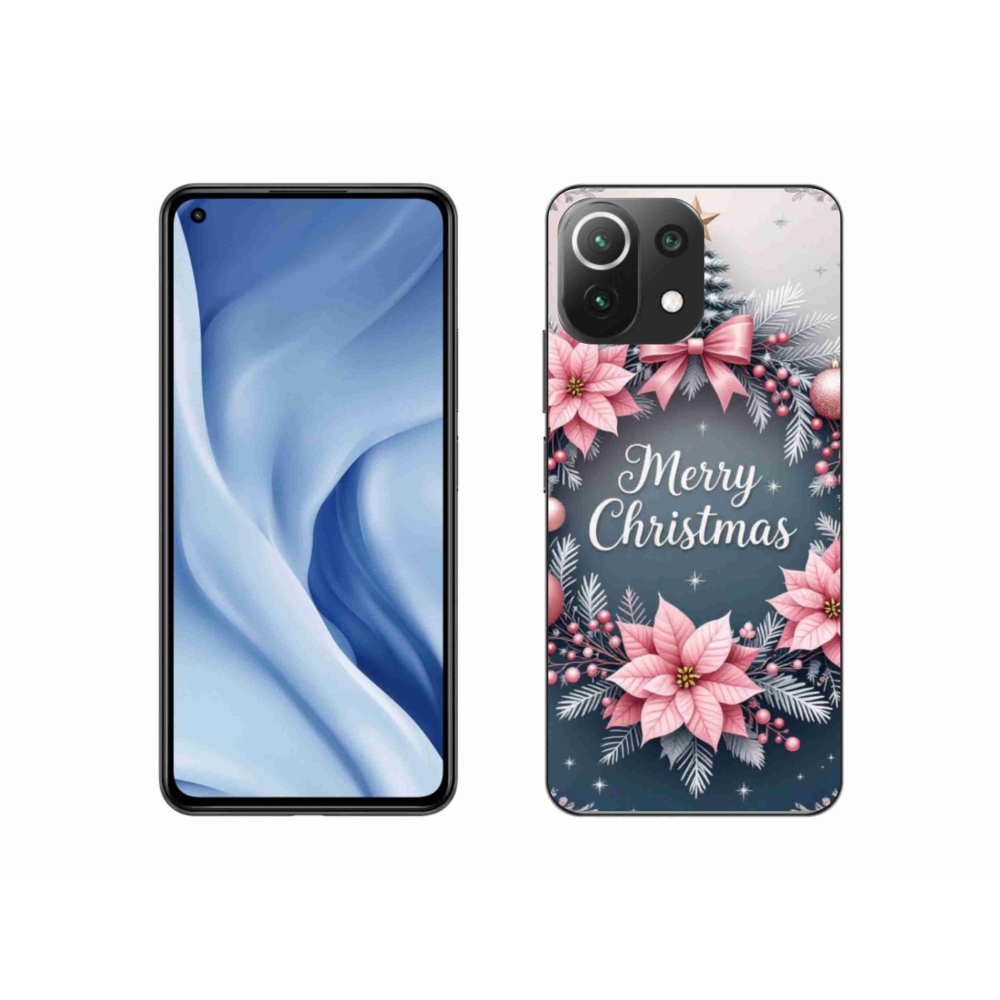 Gél borító mmCase a Xiaomi MI 11 Lite/5G számára - boldog karácsonyt!