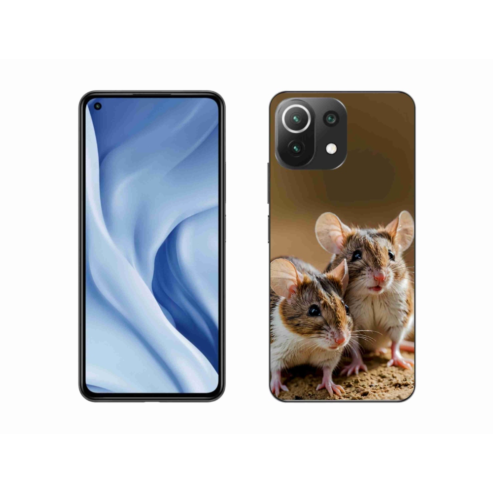 Gél borítás mmCase a Xiaomi Mi 11 Lite /5G - egér duóhoz