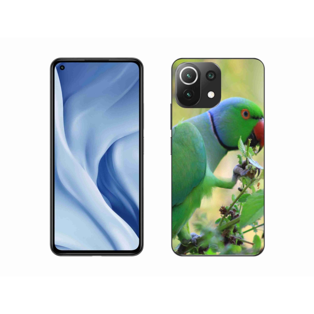 Gél borítás mmCase a Xiaomi MI 11 Lite/5G készülékhez - parrot alexandr