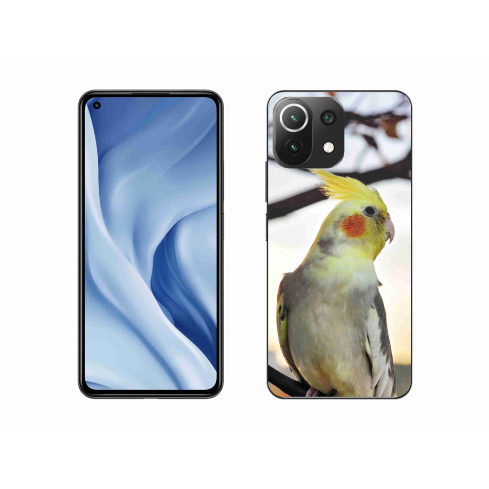 Gél borítás mmCase a Xiaomi MI 11 Lite/5G készülékhez - papagáj korela