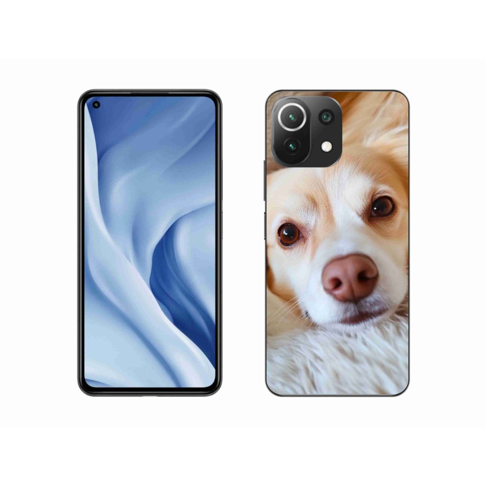 Gél borítás mmCase a Xiaomi Mi 11 Lite /5G számára - Aranyos csivava