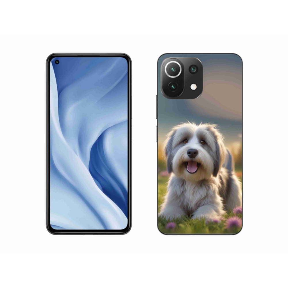Gél borítás mmCase a Xiaomi Mi 11 Lite /5G számára - aranyos havannai kutya