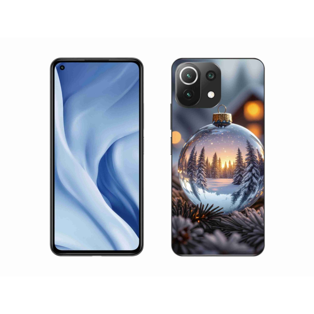 Gél borítás mmCase a Xiaomi MI 11 Lite/5G számára - karácsonyi dekoráció