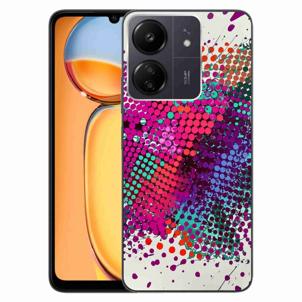 Gél borítás mmCase a Xiaomi Poco C65/Redmi 13C számára - absztrakt motívum 65