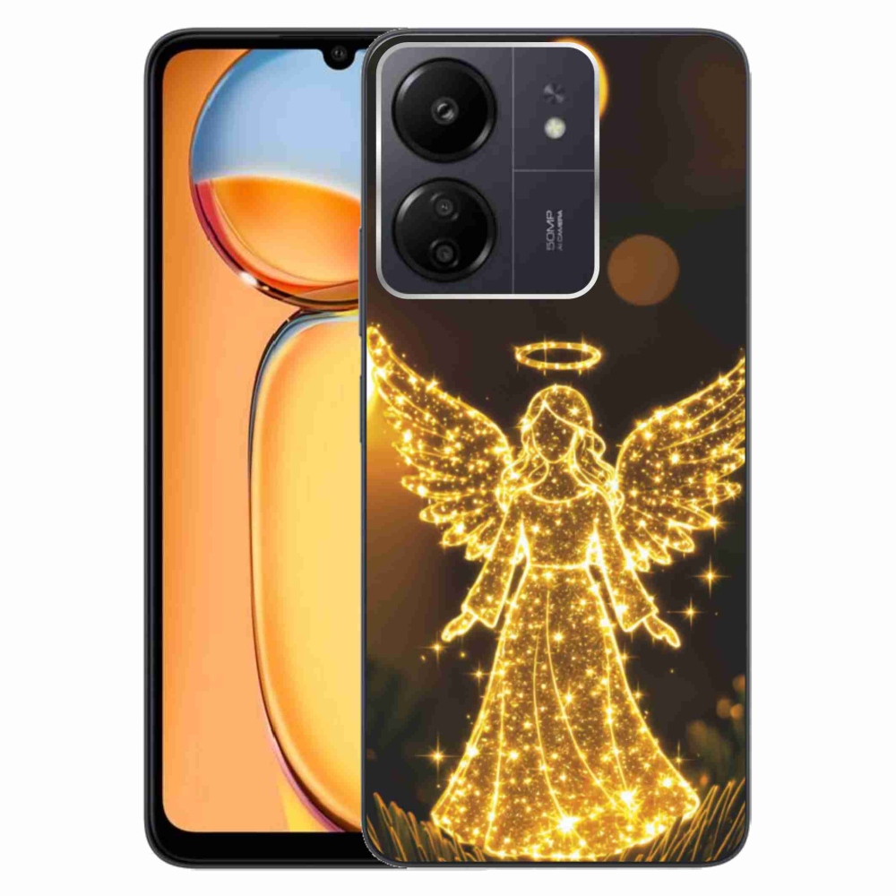 Gél borítás mmCase a Xiaomi Poco C65/Redmi 13C-hez - angyalka