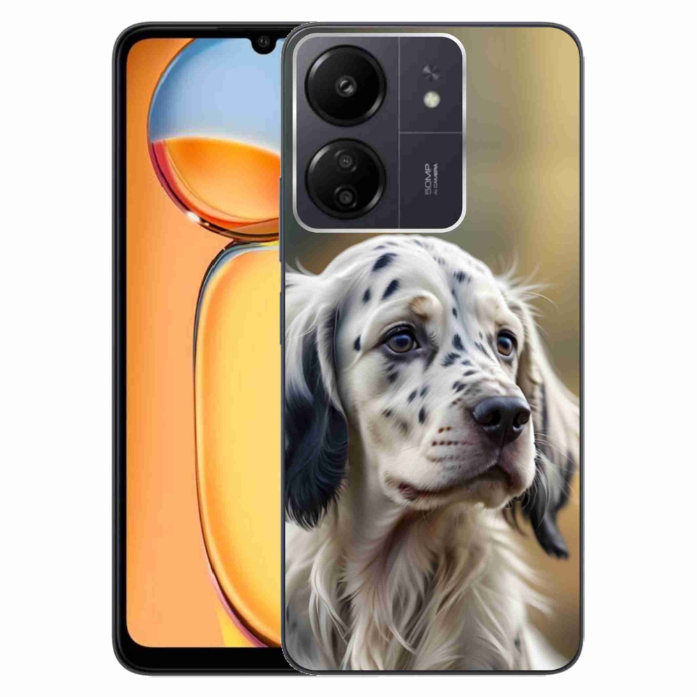 Gél borítás mmCase a Xiaomi Poco C65/Redmi 13C-hez - English Setter