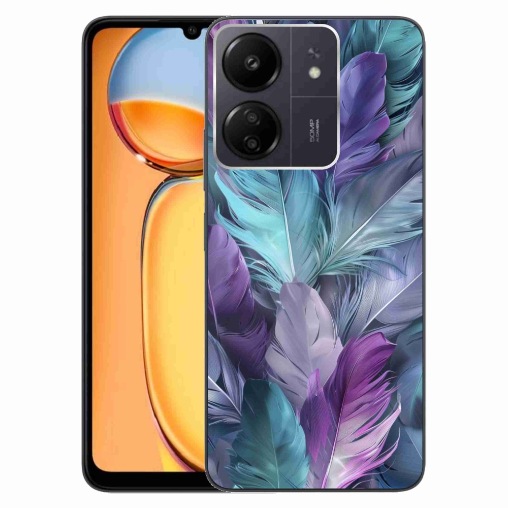 Gél borítás mmCase a Xiaomi Poco C65/Redmi 13C - színes toll 2