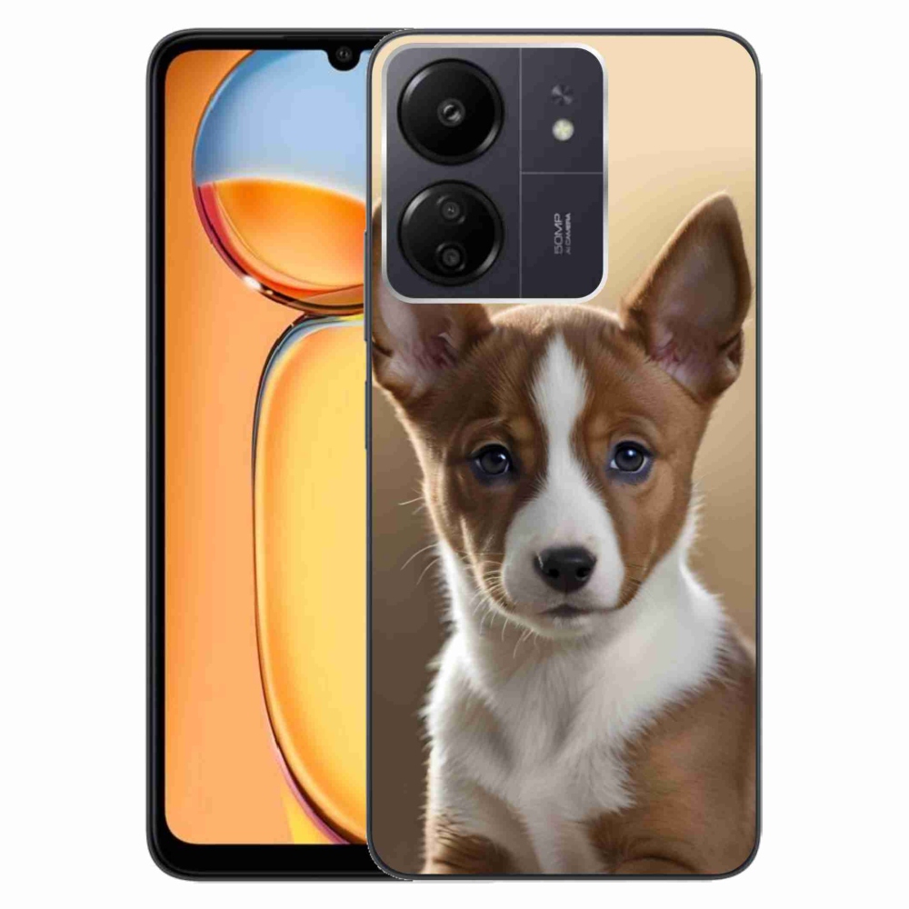 Gél borítás mmCase a Xiaomi Poco C65/Redmi 13C számára - basenji