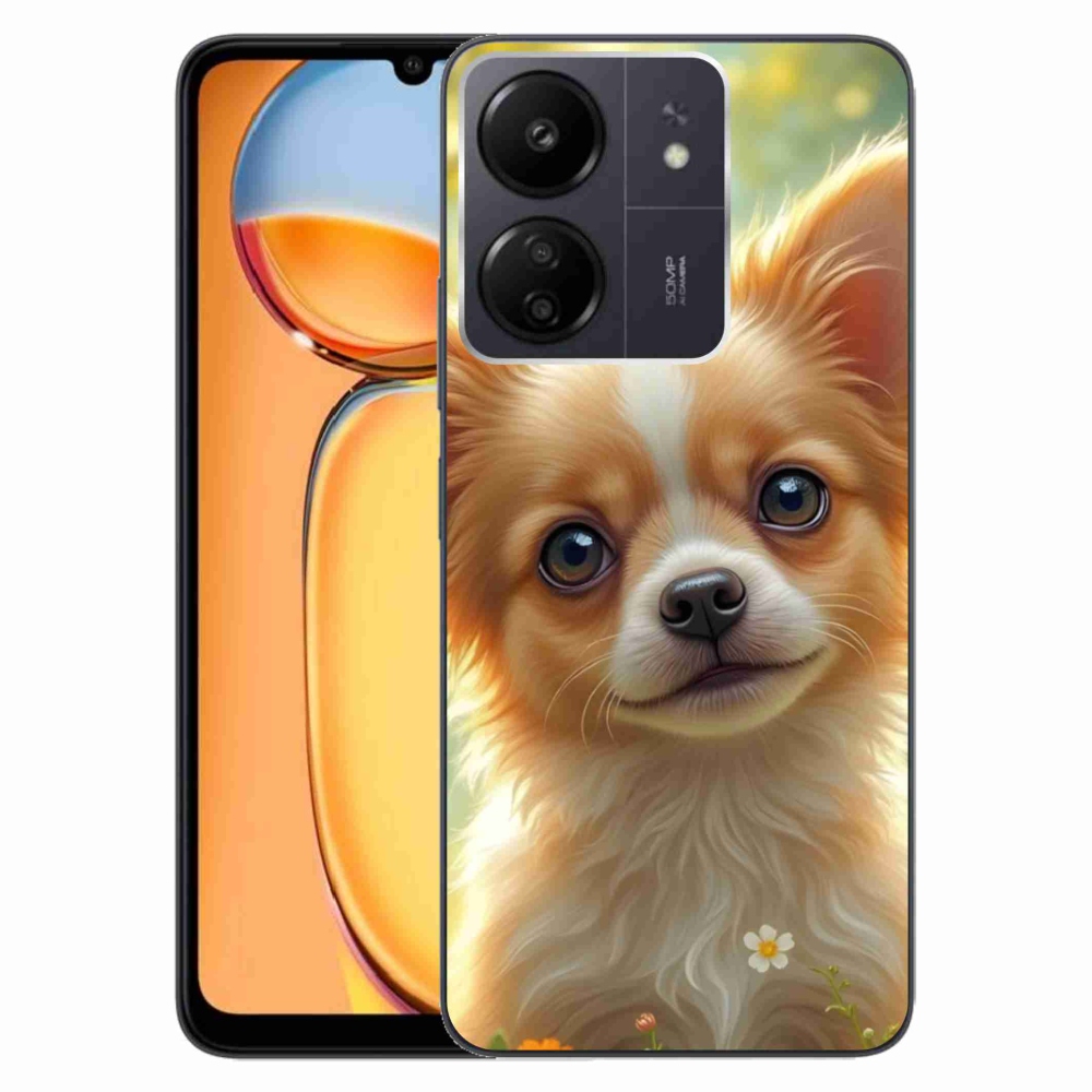 Gél borítás mmCase a Xiaomi Poco C65/Redmi 13C - chihuahua 5 számára